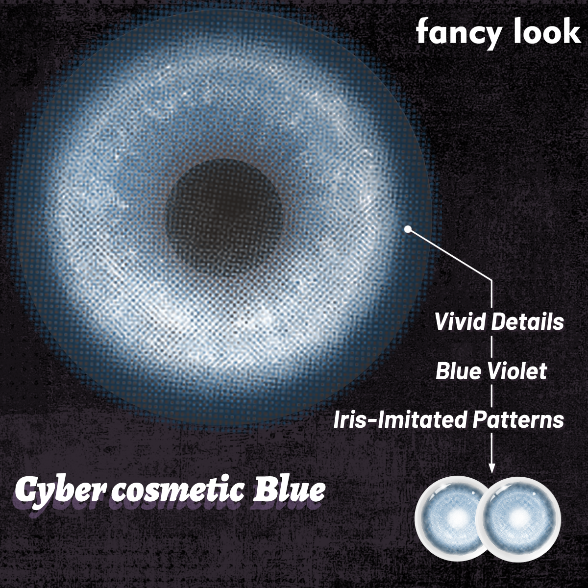 Cyber Cosmetic Blue