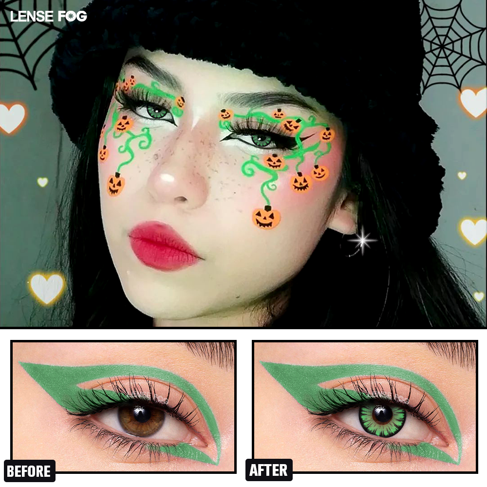 Miracle Times Green Cosplay Contacts