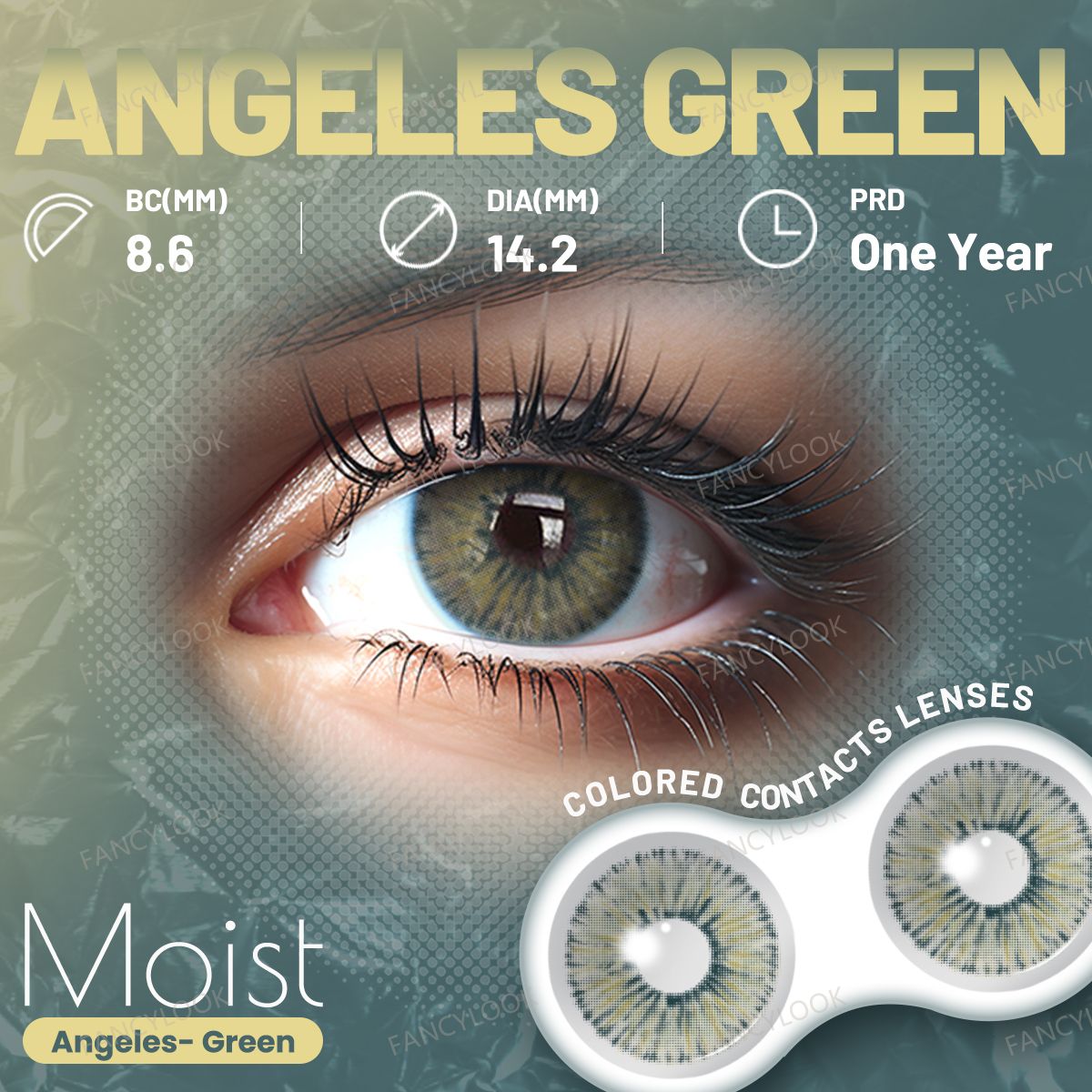 Angeles Green | US Ready Stock