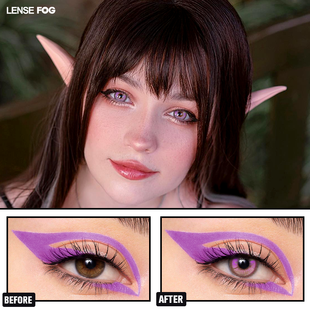 SAILOR MOON KITTY Violet Cosplay Contacts