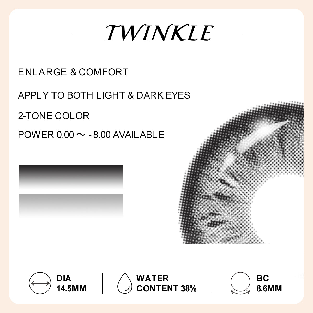 Twinkle Black US Warehouse