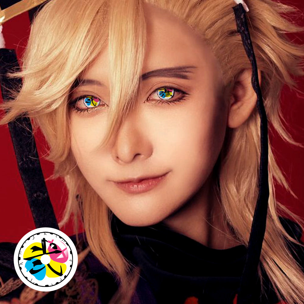 Demon Slayer Douma Cosplay Contacts