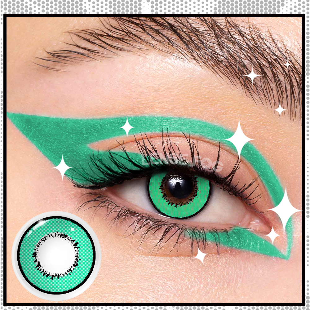 Element Green Cosplay Contacts