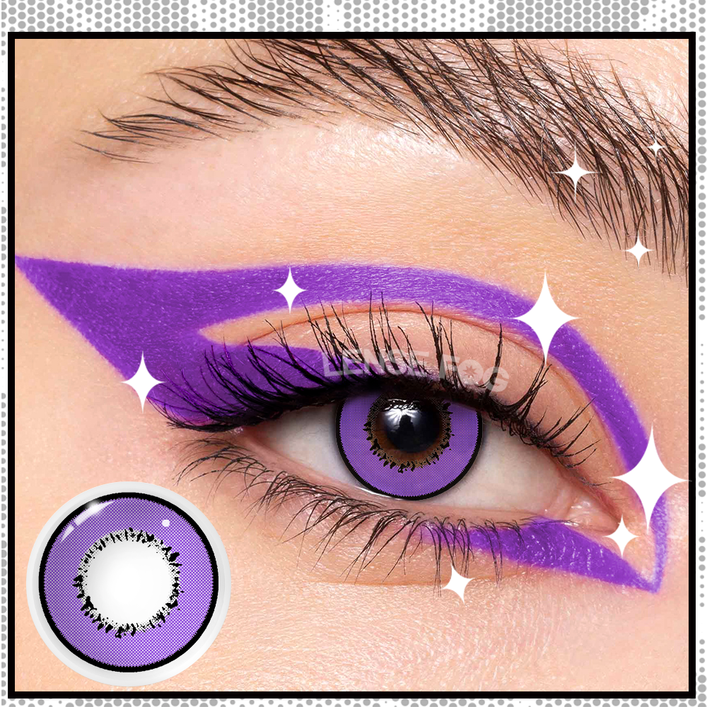 Element Violet Cosplay Contacts