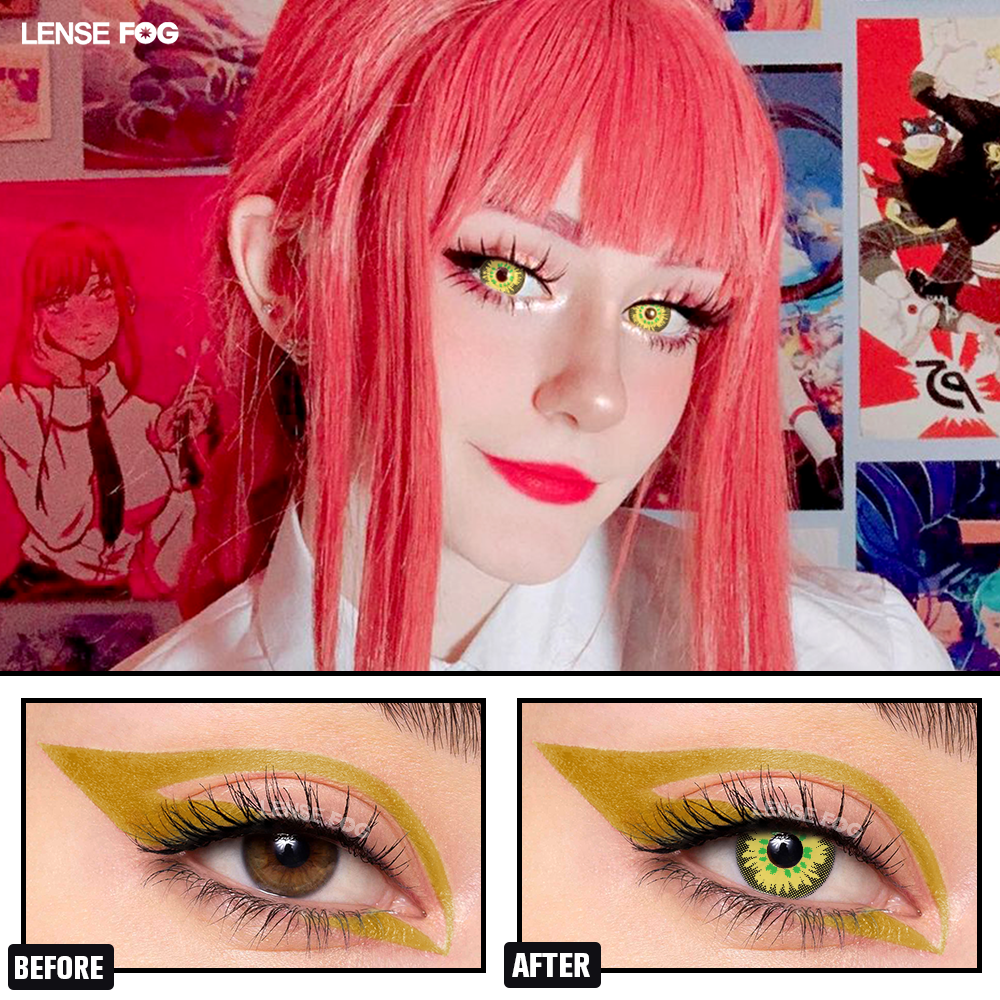 Orchid Broom Chrysanthemum Sword Cosplay Contacts