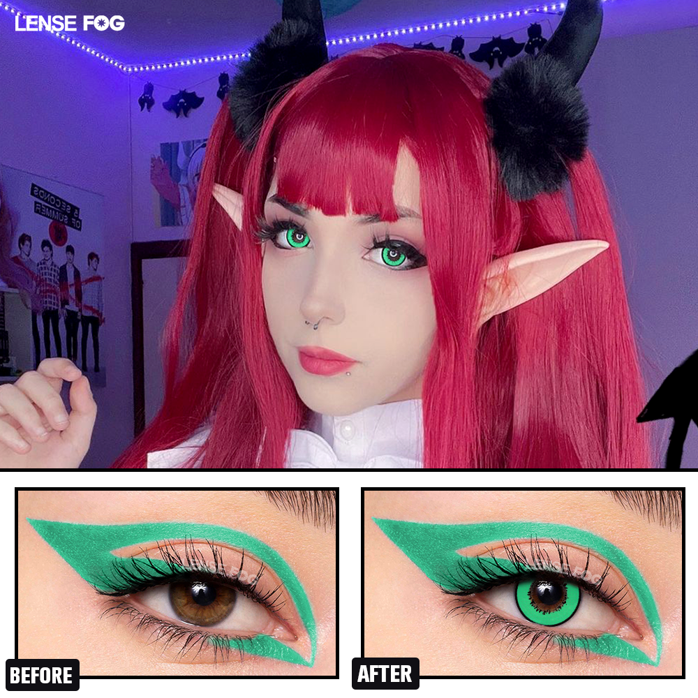 Element Green Cosplay Contacts