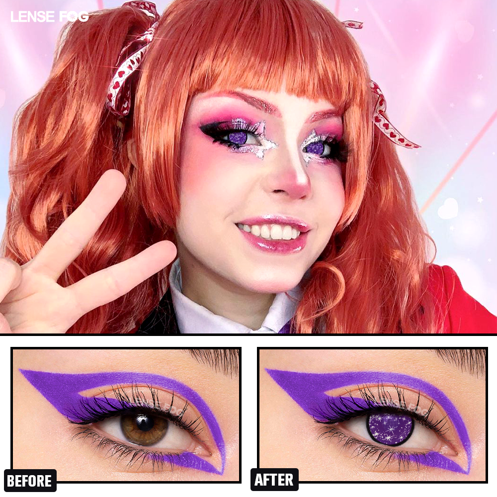 Midsummer Violet Star Cosplay Contacts
