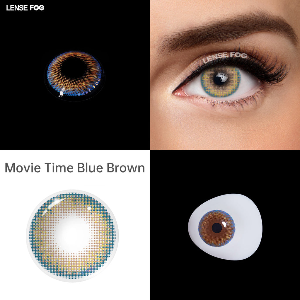 Movie Time Blue Brown
