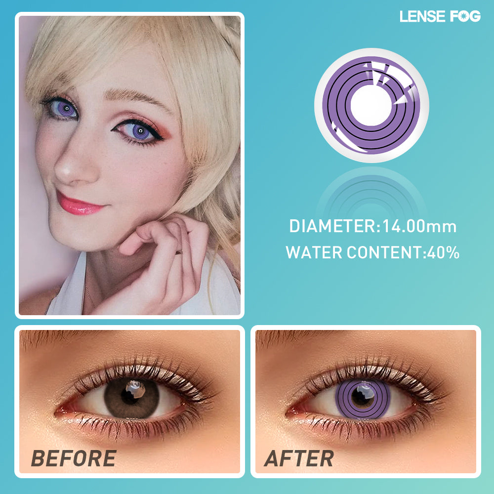 Violet Ring Umuyashiki hinaki Cosplay Contacts