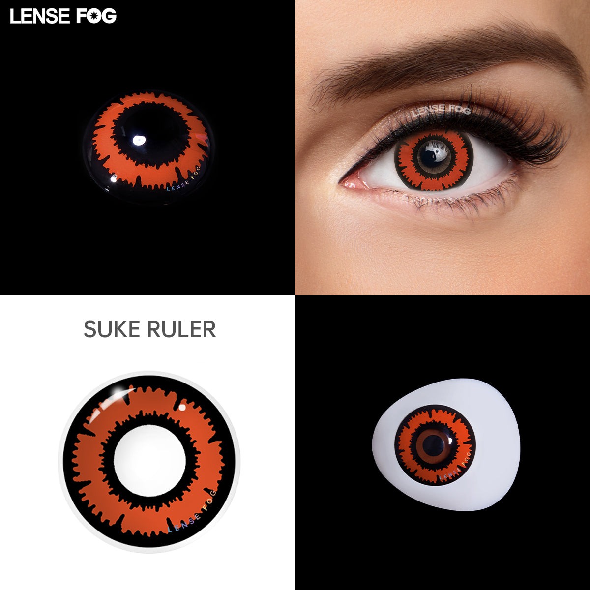 Suke Ruler Black Red The twilight saga Cosplay Contacts