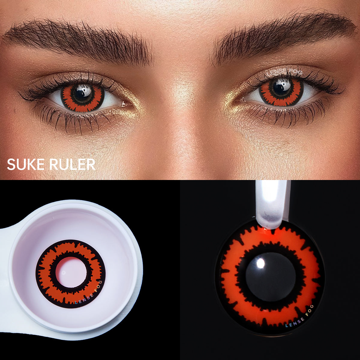 Suke Ruler Black Red The twilight saga Cosplay Contacts