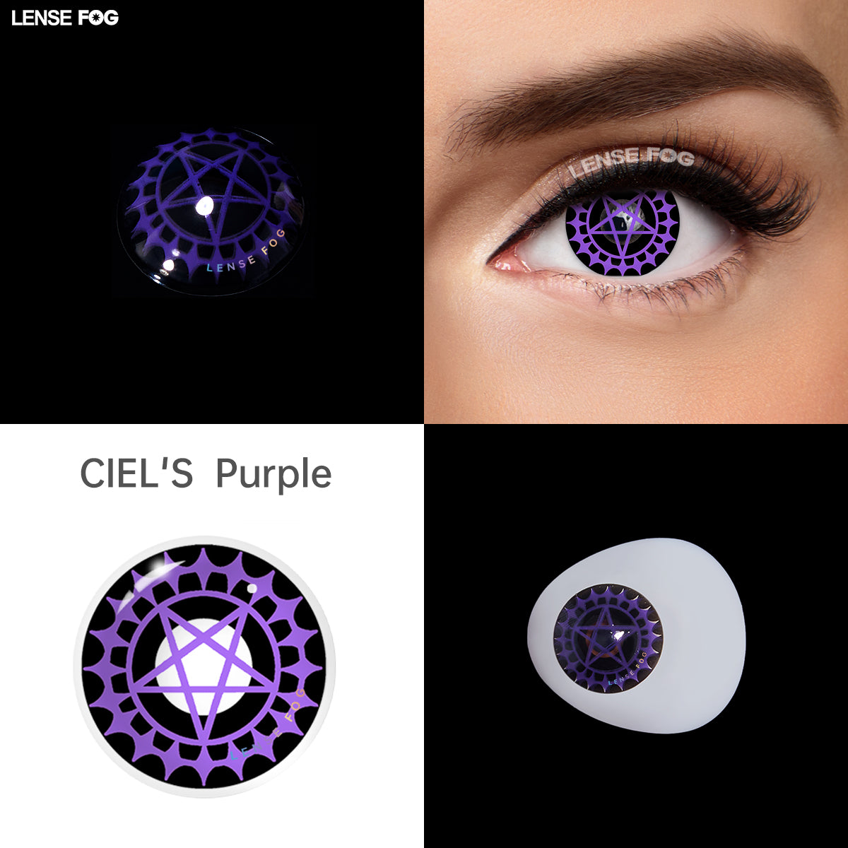 Ciel's Contract Purple Cosplay Contacts