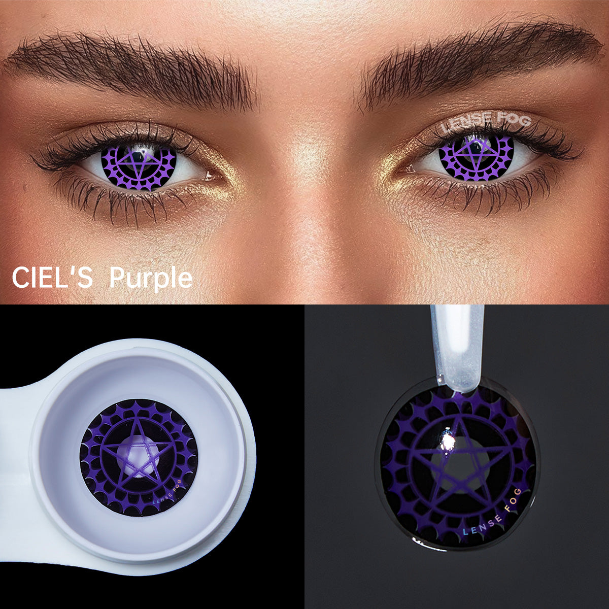 Ciel's Contract Purple Cosplay Contacts