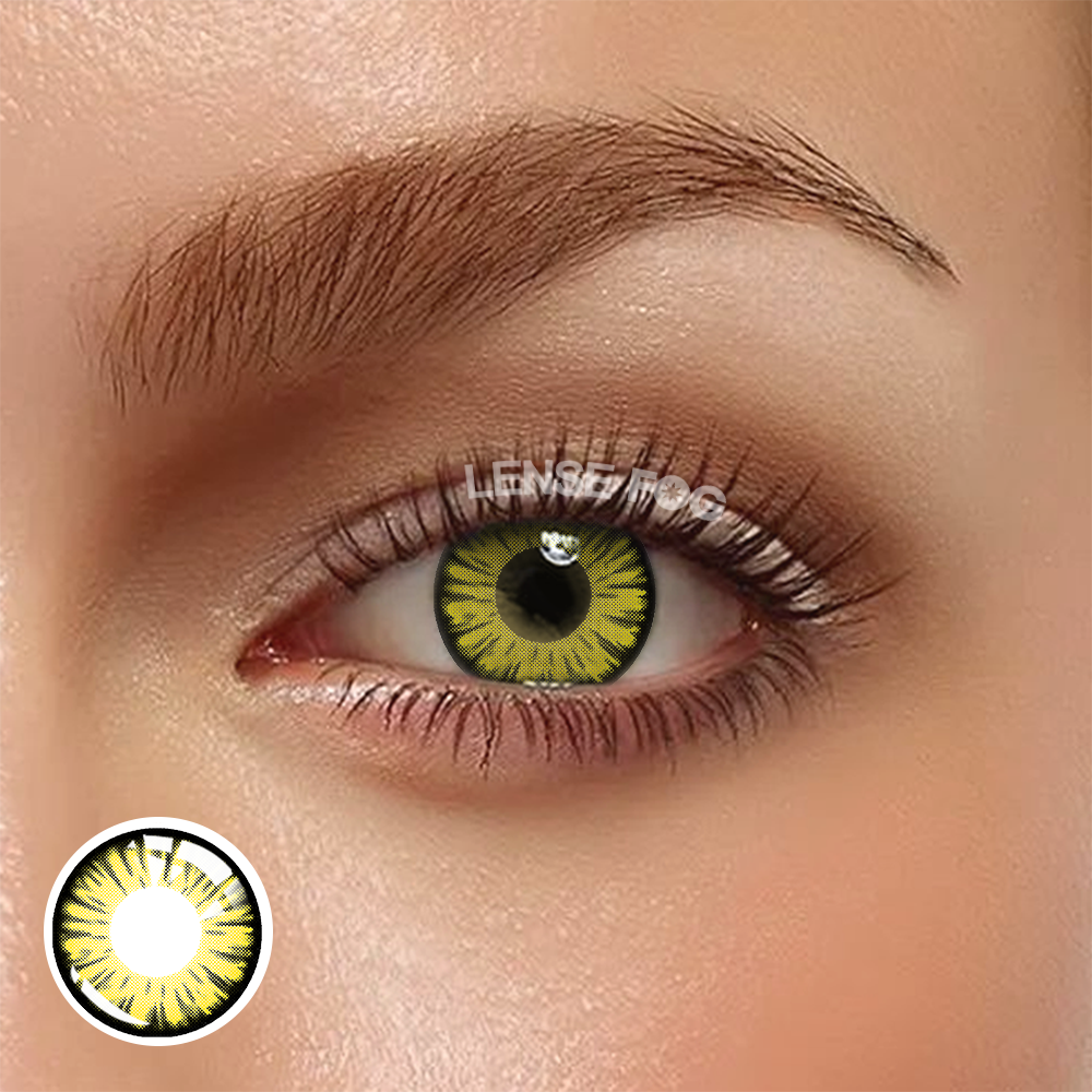 Miracle Times Yellow Cosplay Contacts