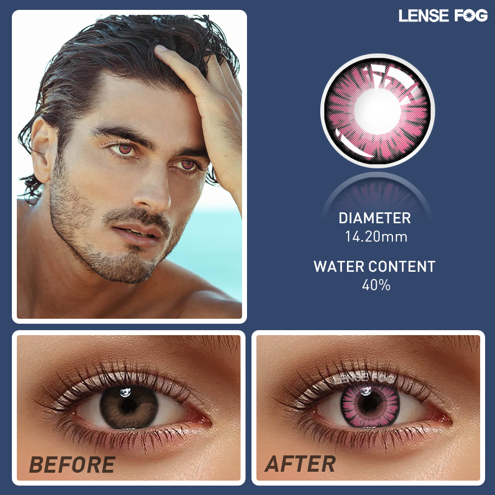 Miracle Times Rose Red Cosplay Contacts