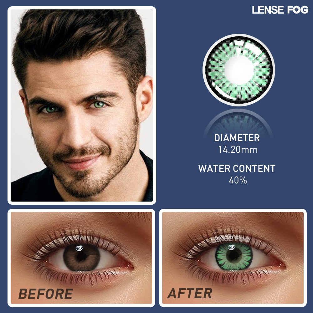 Miracle Times Green Cosplay Contacts