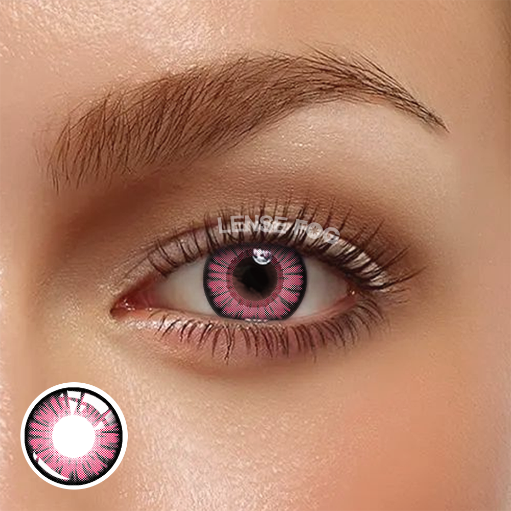 Miracle Times Rose Red Cosplay Contacts