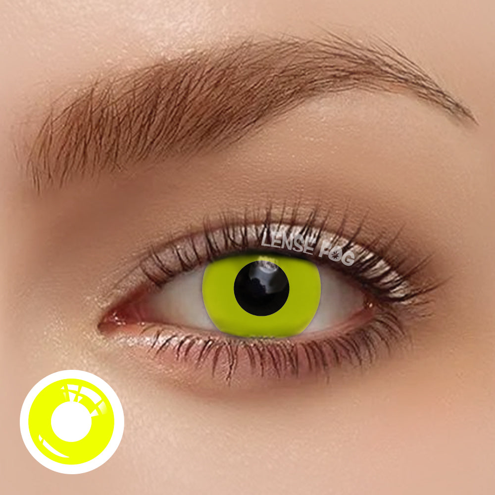 Anime Block Yellow Cosplay Contacts