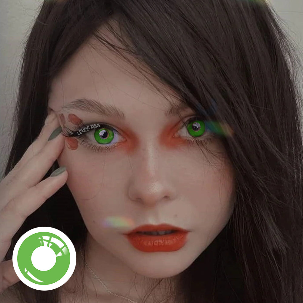 Block Green Cosplay Contacts