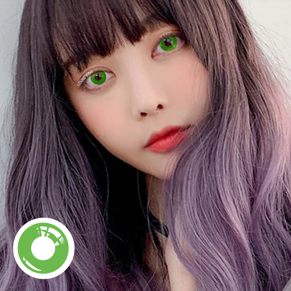 Block Green Cosplay Contacts