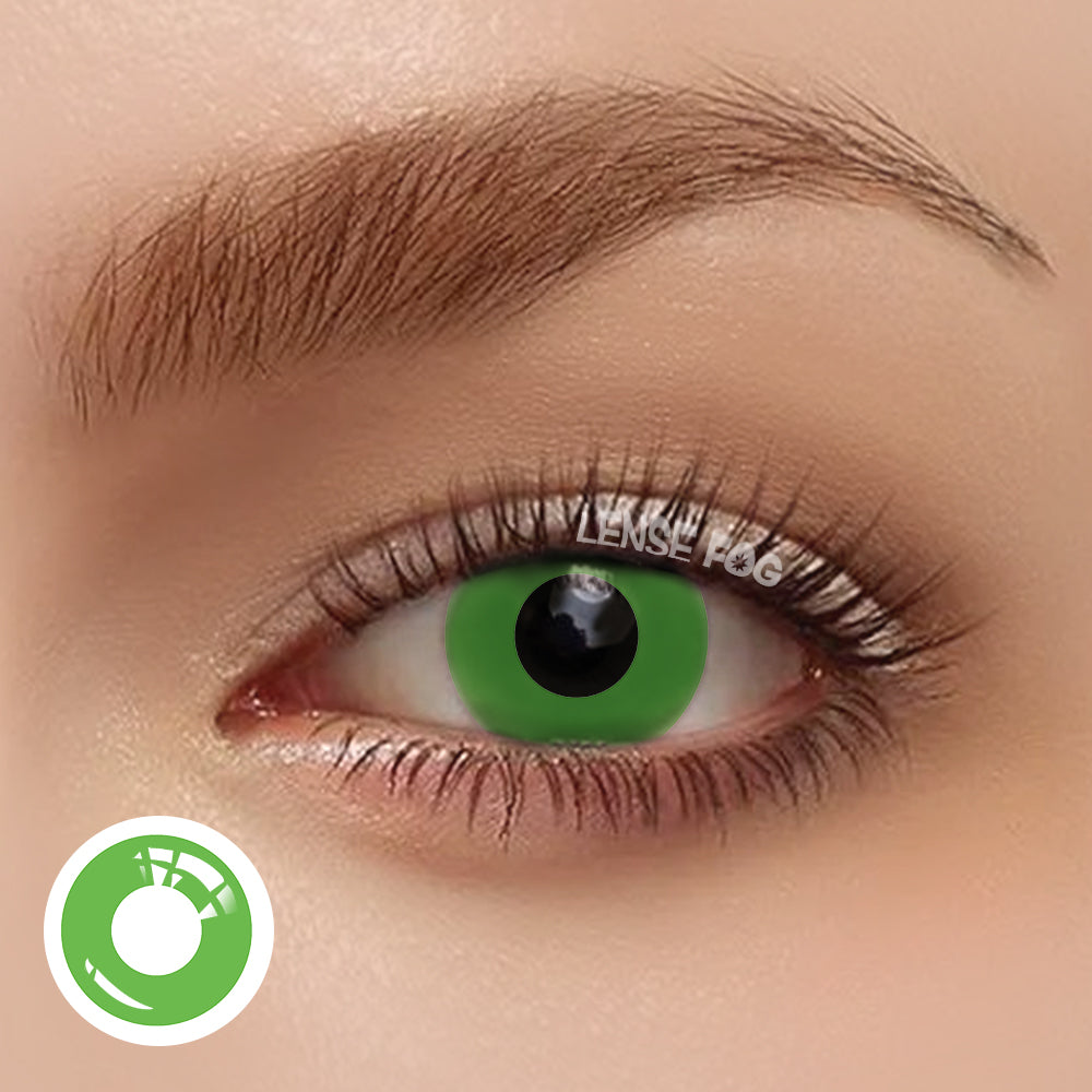 Block Green Cosplay Contacts