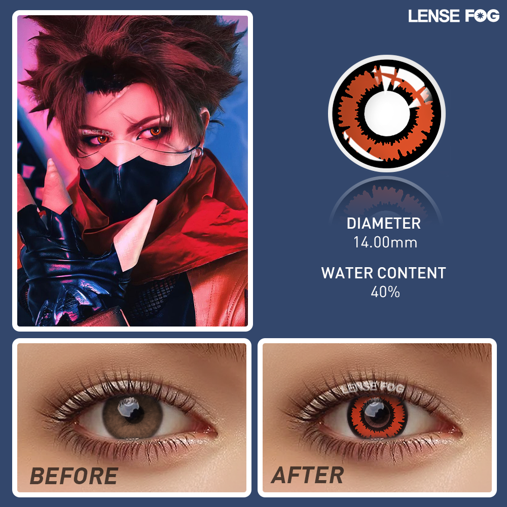 Suke Ruler Black Red The twilight saga Cosplay Contacts