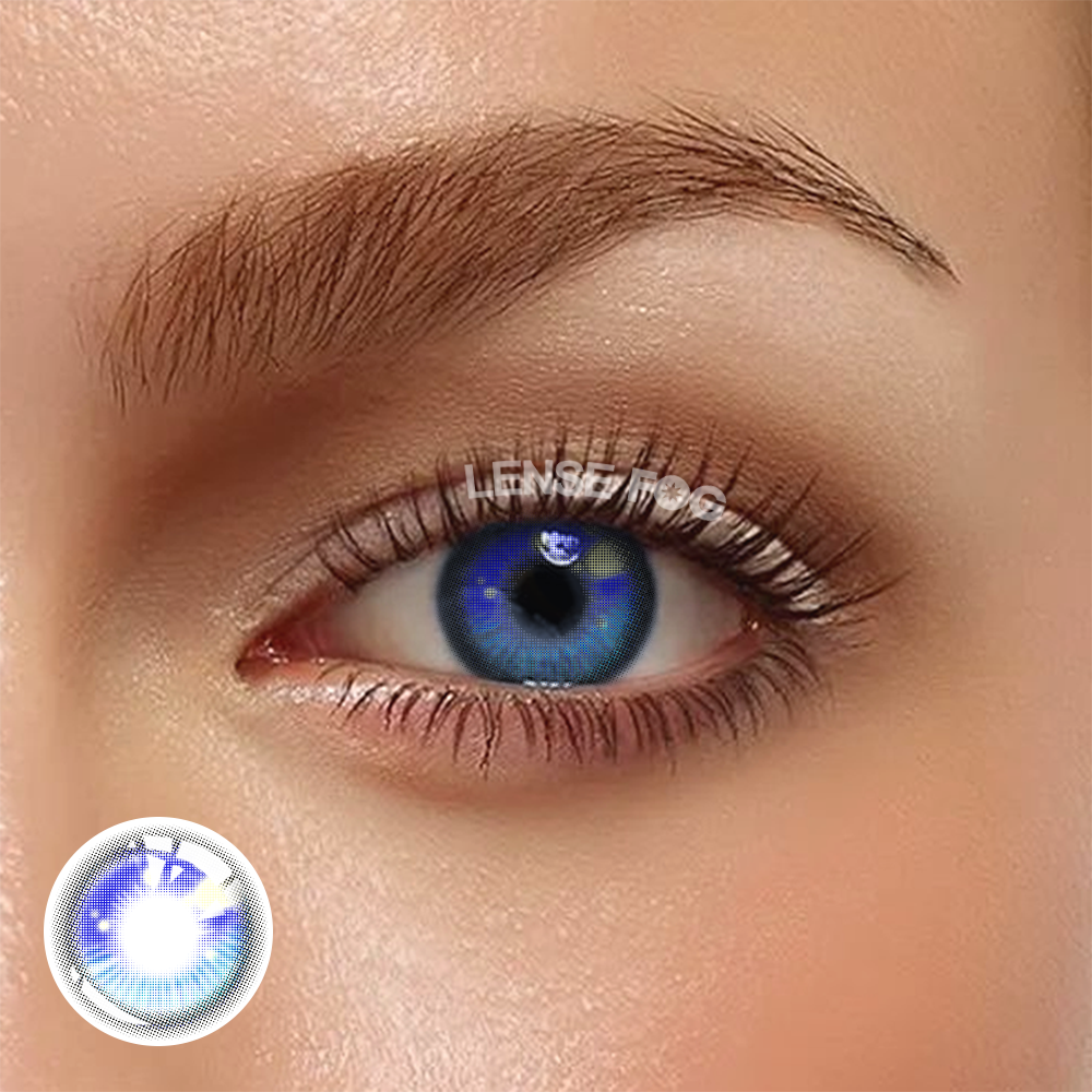 SAILOR MOON KITTY Blue Cosplay Contacts