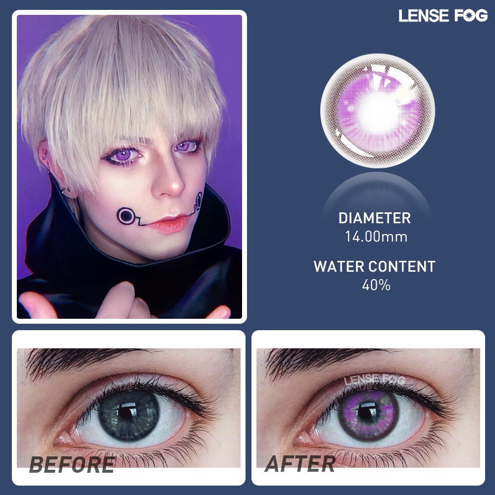 SAILOR MOON KITTY Violet Cosplay Contacts