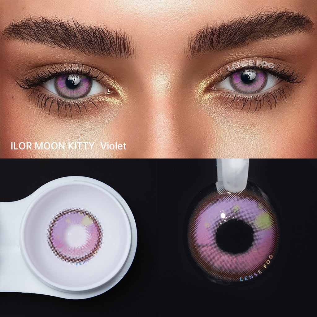 SAILOR MOON KITTY Violet Cosplay Contacts