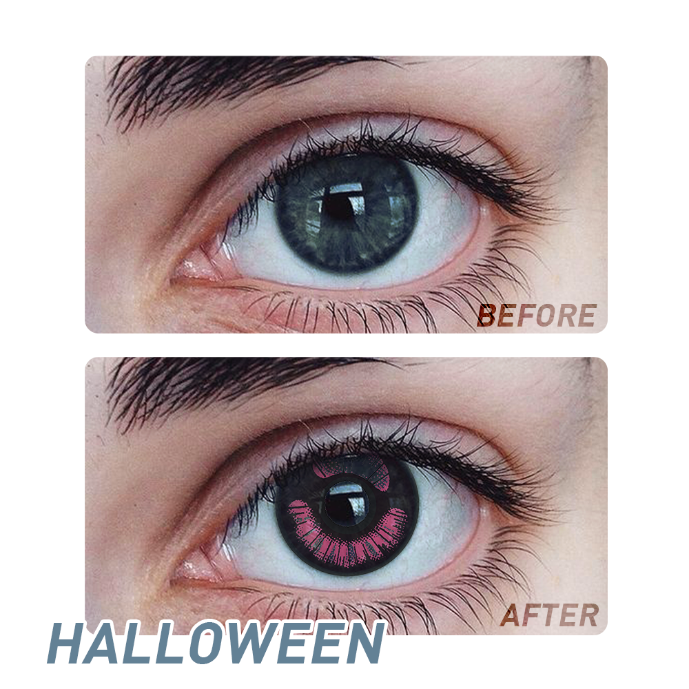 Demon Slayer Purple Eyes Cosplay Contacts